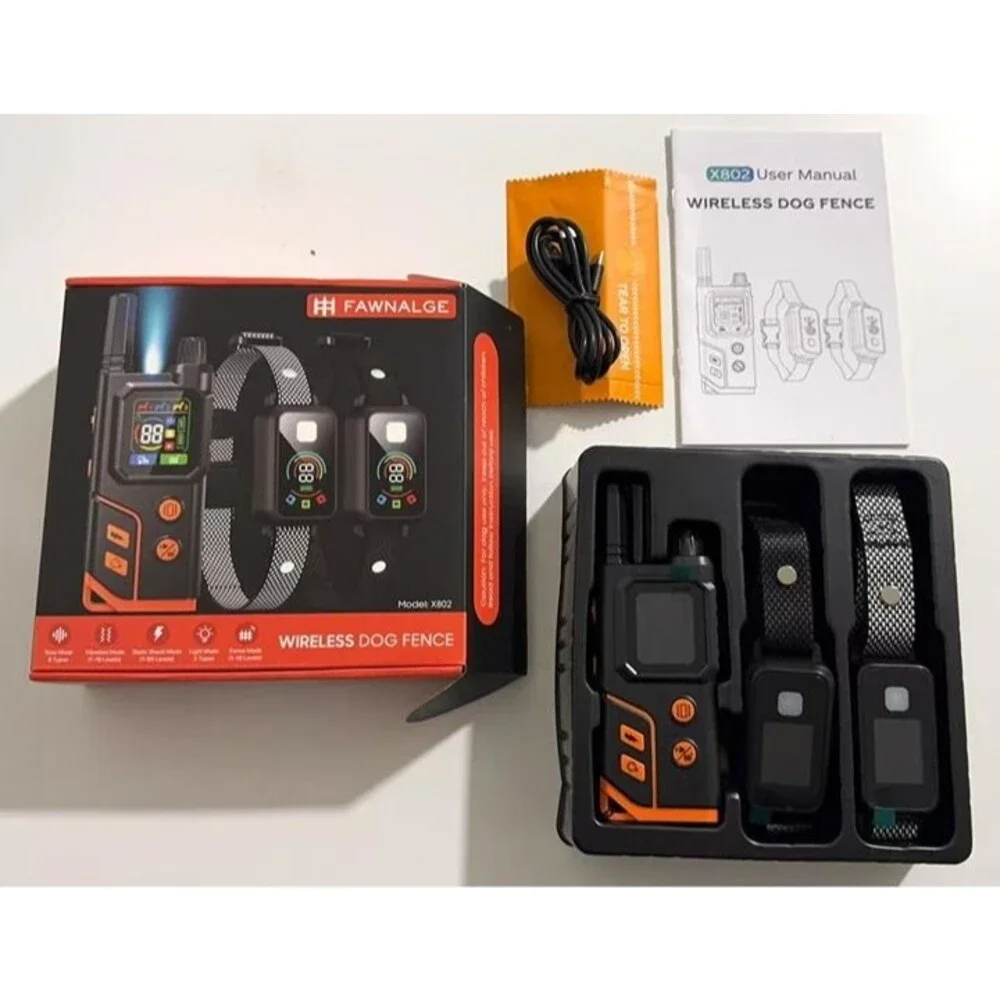 2In1 Wireless Dog Collar Fence System & Correction Collar